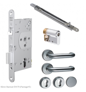 ABLOY EL560 DIN Electric Lock EN179 Compliant Package 1E
