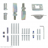 BRITON 370 Series Panic Bolt Fixing Kit To Suit 376 372