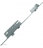 ELITE Automatic Auto Locking Lever Operated Latch & Deadbolt Single Spindle 20mm Faceplate - 2 Deadlocking Latch Bolts