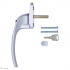 HOPPE Cranked Espag Handle AR722-7 040