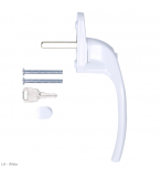HOPPE Cranked Espag Handle AR722-7 040