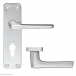 ZOO Lever Handle On Euro Lock Backplate