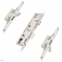 ERA Lever Operated Split Spindle Latch & Deadbolt 20mm Radius Faceplate With 2 Small Hooks