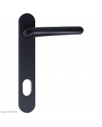 NORDAN NTech Villa Balcony Door Handle External With Cutout To Suit Scandinavian Oval
