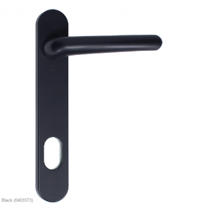 NORDAN NTech Villa Balcony Door Handle External With Cutout To Suit Scandinavian Oval