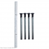 NORDAN NTech Villa Balcony Door Fixing Pack 140mm Spindle & Screws