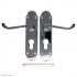EPSOM Lever Euro Plate Door Handles