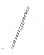 AVOCET U-Rail Slimline 14mm Offset Espag Rod 8mm Cam 20mm Backset