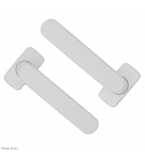 POLARIS Bifold Lever Handle 43mm & 50mm Screw Centres POLARIS Bifold Lever Handle 43mm & 50mm Screw Centres