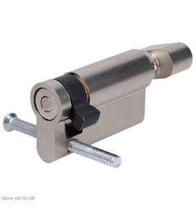 ASEC VITAL Blind Thumbturn Half Euro Dual Finish Cylinder With Adjustable Cam