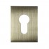 Flat Keyhole Protector - Profile Escutcheon (Adhesive or Screw On)