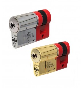 Ultion WXM Euro Single Cylinder, Kitemarked TS007 3*