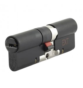 Yale Platinum  3* Euro Cylinder - Matt Black 