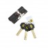 Yale Platinum  3* Euro Cylinder - Matt Black 