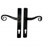 Regal Hardware Monkey Tail Door Handle Complete Kit