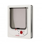Cat Mate Electromagnetic Cat Flap – White Cat Mate Electromagnetic Cat Flap – White