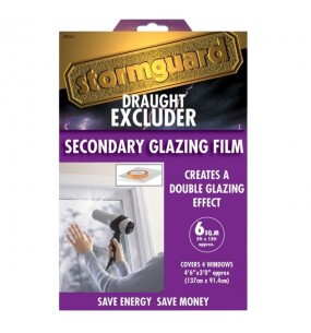 Secondary Glazing Film - Reduce Heat Loss