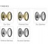 Mila Stainless Steel Door Knob