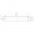Omega Slim Letterplate 320mm