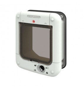 4 Way Locking Microchip Cat Flap from Pet Mate
