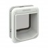 4 Way Locking Microchip Cat Flap from Pet Mate