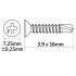 CSR Steel Repair Screws – 3.9mm x 16mm (Pack of 1000) - Rapierstar