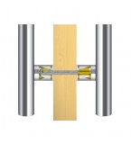 Mila Supa Back to Back Pull Handle Fixing Kit