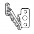 ROTO Tilting Window Restrictor & Plate
