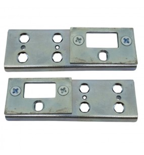 Adjustable Single Shootbolt Striker Plate Pair